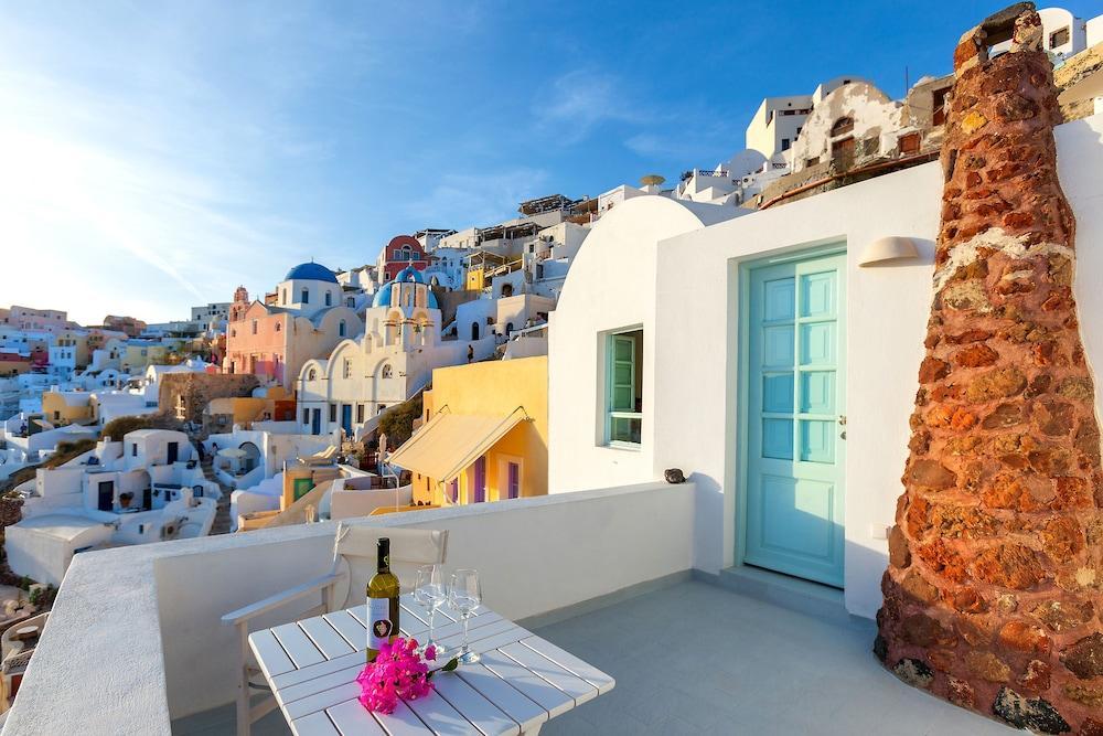 Big Blue Villa By Caldera Houses Oia  Luaran gambar
