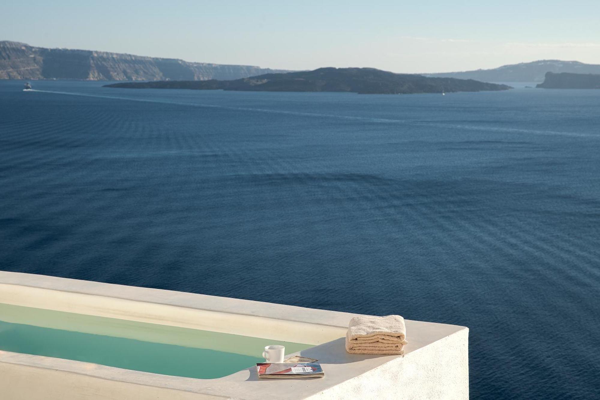 Big Blue Villa By Caldera Houses Oia  Luaran gambar