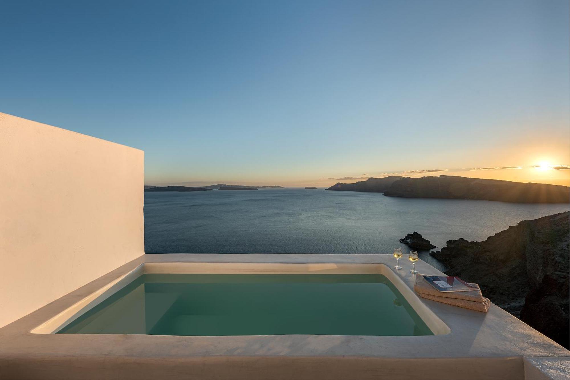 Big Blue Villa By Caldera Houses Oia  Luaran gambar