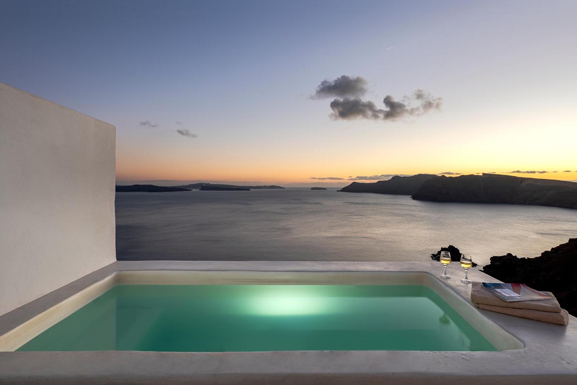 Big Blue Villa By Caldera Houses Oia  Luaran gambar