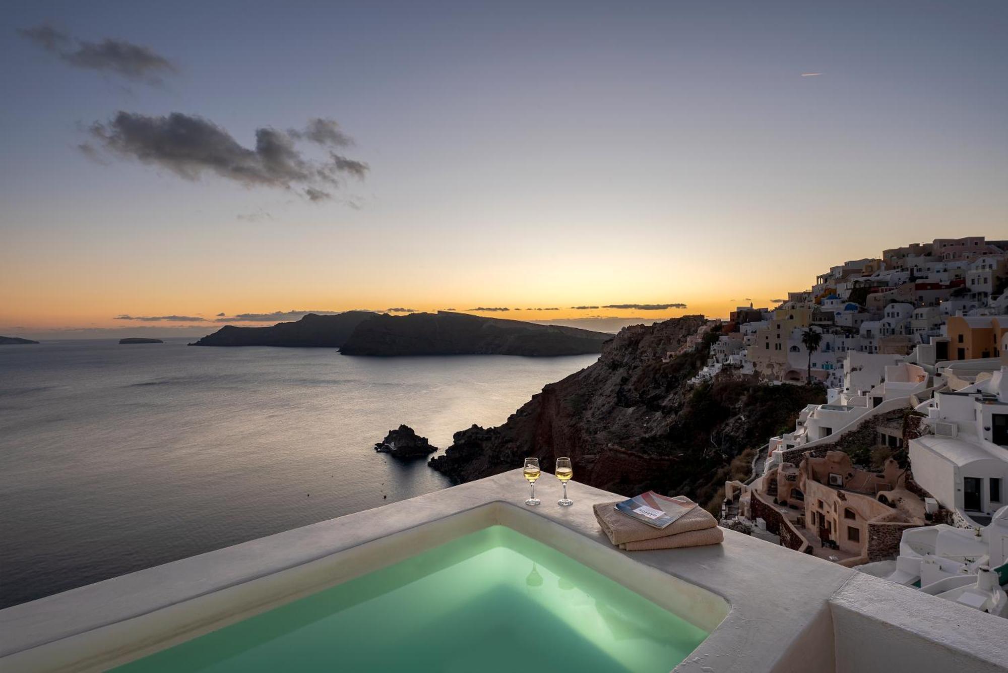 Big Blue Villa By Caldera Houses Oia  Luaran gambar