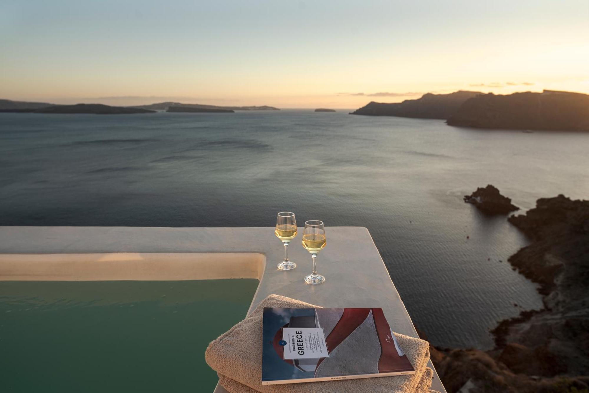 Big Blue Villa By Caldera Houses Oia  Luaran gambar